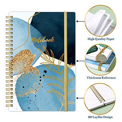 Notebook - 3 Pack A5 Lined Journal Notebooks, 8.3'' x 6'' Spiral Notebook, Journal  Notebook with Thick Paper, Classic College Ruled Notebooks for Office,  School Supplies - Yahoo Shopping