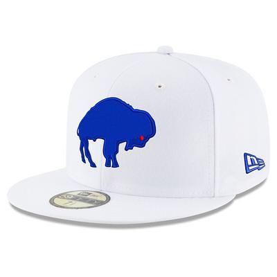 New Era Men's New Era White Buffalo Bills Omaha Low Profile 59FIFTY Fitted  Hat