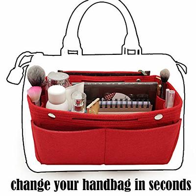 LEXSION Felt Purse Organizer Insert