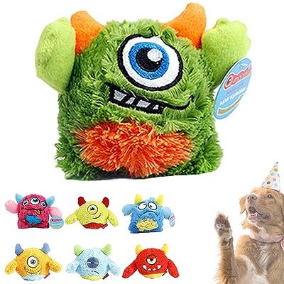 Petbobi Upgrade Dog Toys Interactive Monster Plush Giggle Ball Shake Squeak  Crazy Bouncer Toy Exercise Electronic Toy for Puppy Motorized Entertainment  for Pets