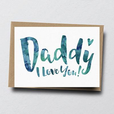 Lovely Dad Birthday Card