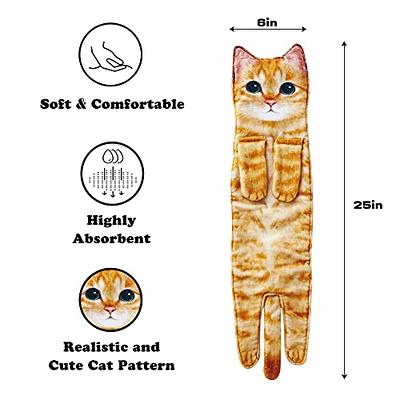 Cute Cat Hand Towel