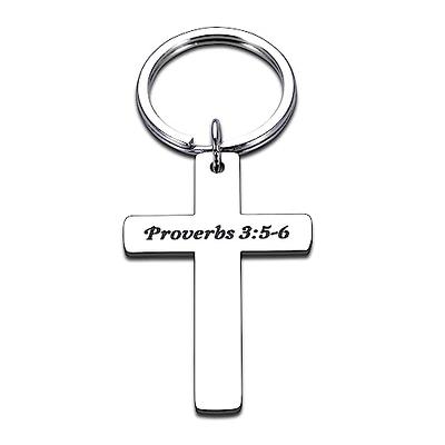 Religious Cross Catholic Key Chain