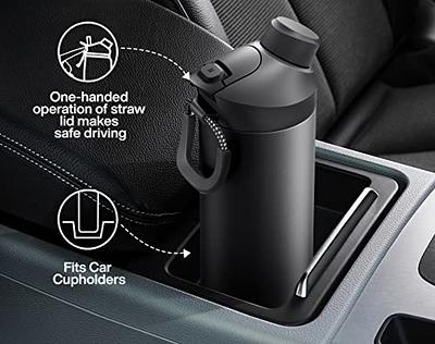 14.8oz Stitch Insulated Water Bottle with Straw Lid, Leakproof Reusable  Stainless Steel Vacuum Cup Travel Mug for Office, Gym, Outdoor Sports (WB