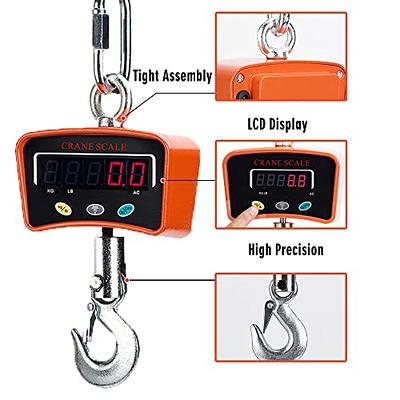 Portable Manual Luggage Scale, Plastic Spring Balance Scale, Multi-Purpose  Hand Held Dial Weight Scales, Hanging Spring Scale, Digital Hanging Scale