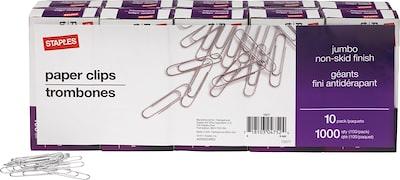 JAM Paper & Envelope Jumbo Paper Clips, Baby Blue, 2 Packs of 75, Large -  Walmart.com