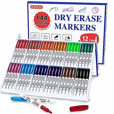 CUHIOY Pastel Chalk Markers for Blackboard, 8 Color Liquid Dry Erase Marker  for Chalkboard, Erasable 6mm Reversible Tip Drawing Chalk for Display DIY