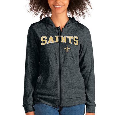 Women's New Orleans Saints Antigua White Victory Logo Pullover