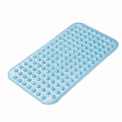 Ray Star Bathtub Mat Non-Slip Shower Mats for Tub, 36inx17in Inch, Bath Mat  for Tub with Suction Cups and Drain Holes, Washable, Soft on Feet, Easy  Clean, Beige 