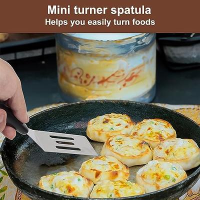 Mini Spatula | Stainless Steel Small Spatula For Kitchen Use | Metal  Spatula For Cooking Brownie, Cookie, Lasagna and More | Pie Server Spatula  | Cake