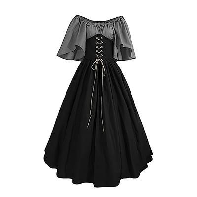 Victorian Dress for Women,Womens Renaissance Faire Costume Medieval  Victorian Corset Gothic Punk Regency Dresses Viking Pirate Sexy Clothing  Viking Costume Women - Yahoo Shopping