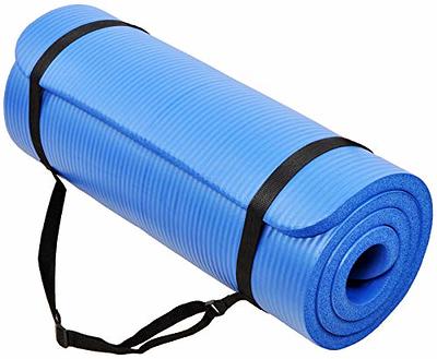 Signature Fitness All Purpose 1/2-Inch Extra Thick High Density Anti-Tear  Exercise Yoga Mat with Carrying Strap, Purple - Yahoo Shopping