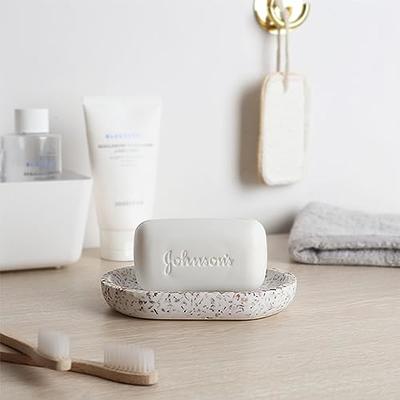 Soap Dish Terrazzo Stone Tray Bar Soap Holder for Shower Bathroom Sink  Kitchen Counter Sponge - Yahoo Shopping