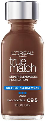 L'Oreal Paris Makeup True Match Super-Blendable Liquid Foundation, Fresh  Beige W4.5, 1 Fl Oz,1 Count