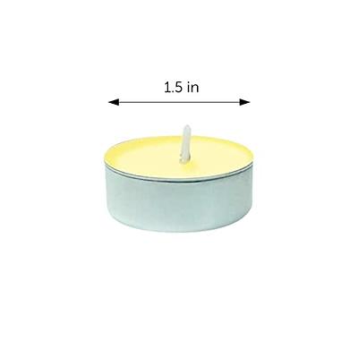 DecorRack 30 Tealight Candles, French Vanilla Scented, Pleasant