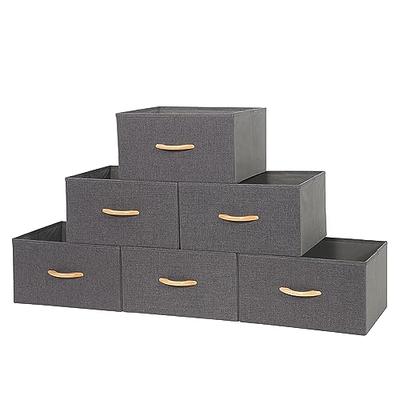 STORAGE MANIAC Storage Bins Extra Large, Foldable Storage Baskets