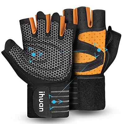 COFIT Workout Gloves Breathable, Antislip Weight Lifting Gym Gloves for Men  Women with Wrist Wrap Support, Superior Grip & Palm Protection for  Weightlifting, Fitness, Exercise, Training - Blue M - Yahoo Shopping