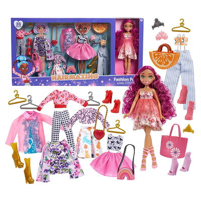 Hairmazing Fashion Forward Fashion Doll in Shorts, 11.75 Inch Fashion Doll  with Accessories, Kids Toys for Ages 3 up, Walmart Exclusive 