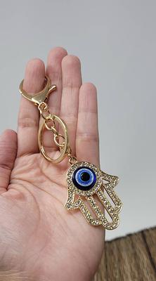 Hamsa Hand Keychain - Evil Eye Glass Keychain Hamsa Hand Key Chain Charm  Handbag Charm, New Home Gift - Yahoo Shopping