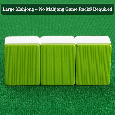  YINIUREN Mahjong Large Mahjong Set Manual Mahjong