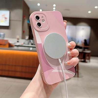 YKCZL Compatible with iPhone 11 Case Cute, Luxury Plating Edge Bumper Case  with Full Camera Lens Protection Cover for iPhone 11 6.1 inch for Women