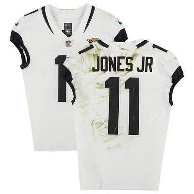 Tyson Campbell Jacksonville Jaguars Game-Used #32 White Jersey vs. Cincinnati  Bengals on September 30 2021