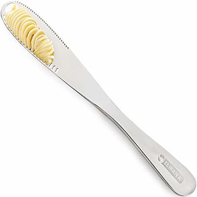 PROVIVID New Cute Standing Butter Knife Spreader Stainless Steel