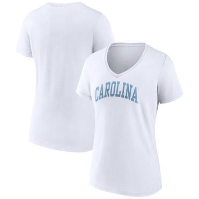 Men's Colosseum White North Carolina Tar Heels Arch & Logo Crew Neck  Sweatshirt