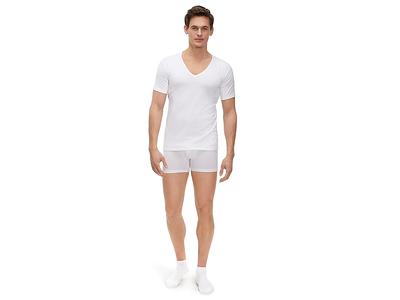 Falke Daily Climate Control Deep V-Neck Undershirt (White (White 2000))  Men's Underwear - Yahoo Shopping