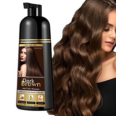 Hair Color Shampoo for Gray Hair – Magic Hair Dye Shampoo – Colors Hair in  Minutes–Long Lasting–500 Ml–3-In-1 Hair Color–Ammonia-Free | Herbishh