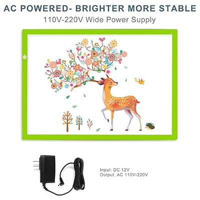 Drawing Tablet Pad A4/A5 Level Dimmable Led Drawing Copy Pad Board Drawing  Tracing Tracer Led Light Pad Artist Thin Art Stencil Drawing Board  Children's Toy Painting