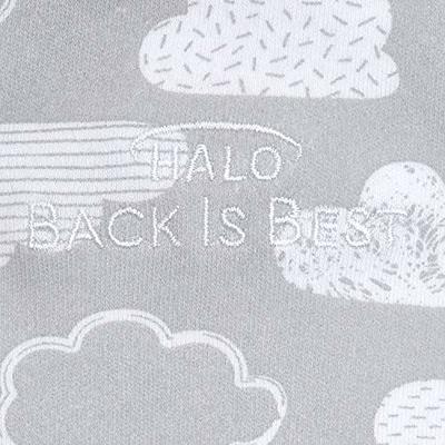 HALO SleepSack Swaddle Midnight Moons Baby Sleeping Bag, 1.5 Tog, Pink, 0-3  months