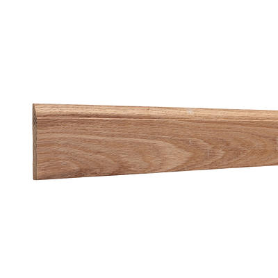 Lowe S 7 16 In X 3 1 4 In X 8 Ft Unfinished Oak Baseboard Moulding In Brown L6338oaksl Yahoo Shopping