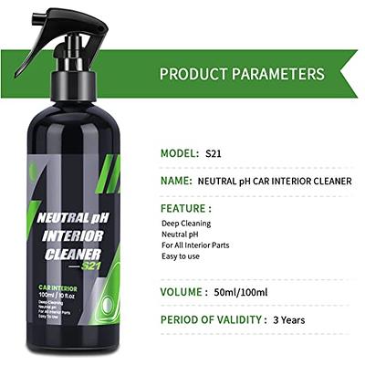 Car Seat Cleaner 100ml Cleaning Solution Leather Cleaner With