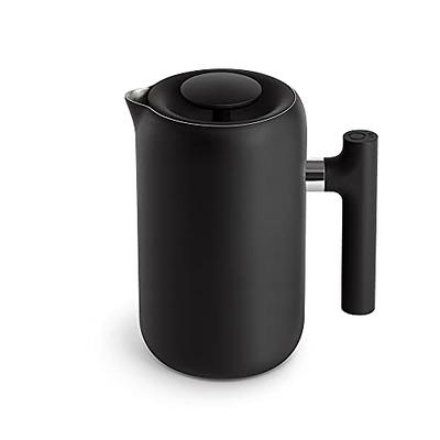 Fellow Clara Insulated Coffee Maker with Enhanced Filtration System -  Portable French Press Stainless Steel - 24 oz Carafe - Matte Black - Yahoo  Shopping