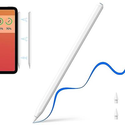  Stylus Pen for iPad with Palm Rejection, Active Pencil 2nd  Generation Compatible with Apple iPad Pro 11/12.9'' (2018-2023), iPad  10th/9th/8th/7th/6th Gen, iPad Mini 5/6th Gen,iPad Air 3rd/4th/5th Gen :  Cell Phones