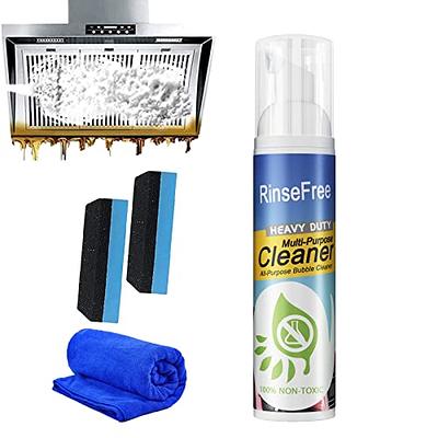 KCRPM Rinsefree Powerful Stain Removal Kit, 2023 New Bubble Cleaner Foam  Spray, Kitchen Clean Bubble Cleaner, All Purpose Bubble Cleaner Foam  (100ML, 1PCS) - Yahoo Shopping