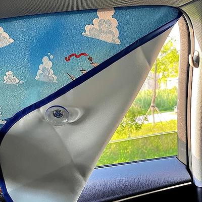 EcoNour Magnetic Car Shades for Side Windows Baby | Car Window Shade for  Baby with Heat, Glare & UV Protection | Rear Window Sunshade for Car | Baby