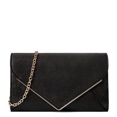 DEXMAY Women Envelope Clutch Faux Saffiano Leather Evening Handbag Foldover  Clutch Bag Formal Dressy Purse Gold - Yahoo Shopping