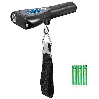 VIGIND Digital Luggage Scale, Portable Handheld Baggage Electronic Scale,  Suitcase Scale with Temperature Sensor and 110 Pound Capacity Hanging