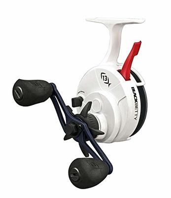 13 FISHING - Freefall Ghost Maverick - Inline Ice Fishing Reel - Red, White  & Blue Color - Right Hand Retrieve - BBFFGWUSA-2.5-RH - Yahoo Shopping