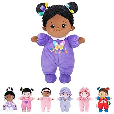 Leyadoll Soft Plush Personalized Leya Doll, My First Baby Doll