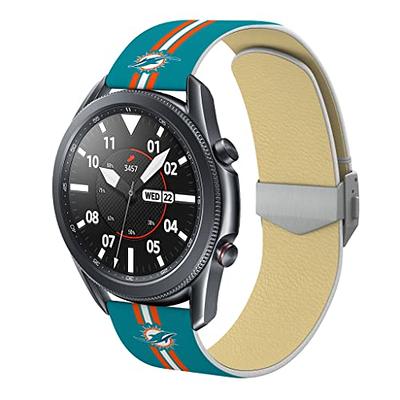 : Game Time Miami Dolphins HD Watch Band Compatible with