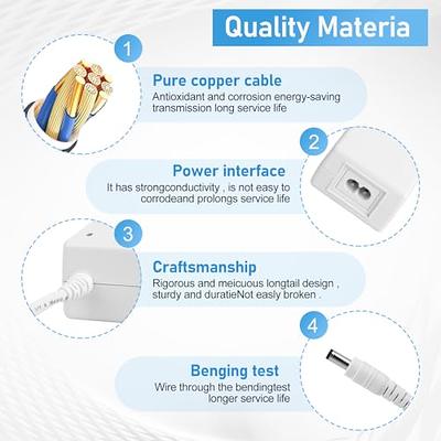 PwrON Compatible AC Adapter Replacement for cricut Create CRV20001