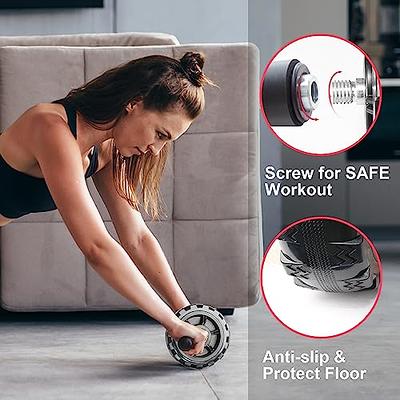 Abs Roller Wheel Home Gym Workout Equipment Strength Training Non