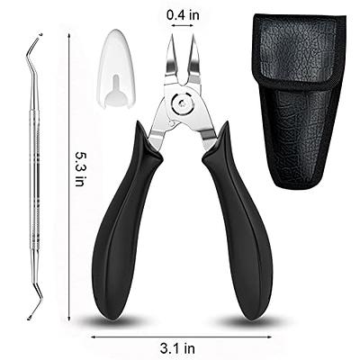 XIORRY Ingrown Toenail Clippers (Upgrade), Steel Nail Clippers for  Professional Podiatrist, Unique Long Handle Curved Blade Tool for Thick &  Ingrown Nails, Suitable for Men, Women and Elderly (Black) - Yahoo Shopping