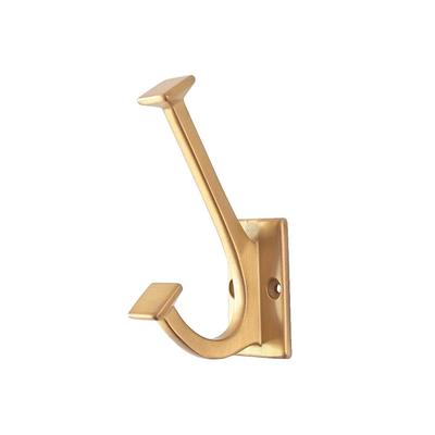 Brainerd 1-Hook 1.41-in x 1.41-in H Satin Nickel Decorative Wall Hook  (35-lb Capacity) in the Decorative Wall Hooks department at