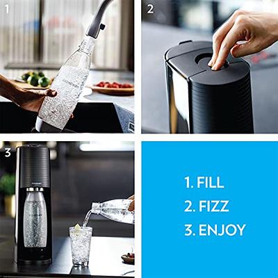SodaStream Art Sparkling Water Maker (Black) with CO2 and DWS Bottle :  : Home & Kitchen