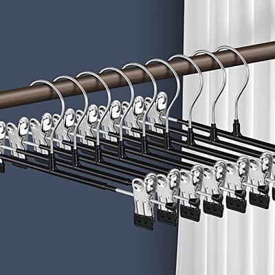 wardrobe Accessories Pant rack Steel Pull Out Pants Hangers - Clothes  Organizer Storage Bar Pants Slide Out Rack Trousers Rack for Wardrobe