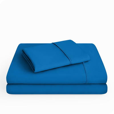 Bare Home Dark Blue Microfiber Sheet Set, Wrinkle Resistant, Deep Pocket,  Full - Yahoo Shopping